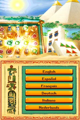 2 Games in 1 - Jewel Master - Cradle of Egypt + Mahjongg - Ancient Egypt (Europe) (En,Fr,De,Es,It,Nl) screen shot title